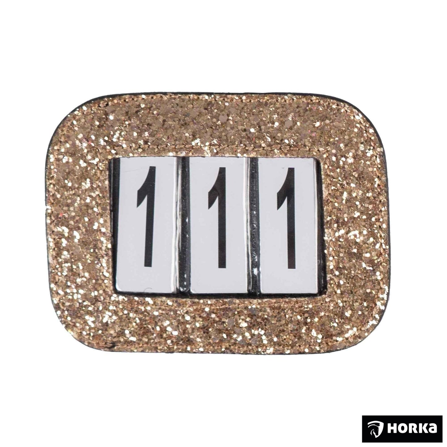 Wedstrijdnummer glitter