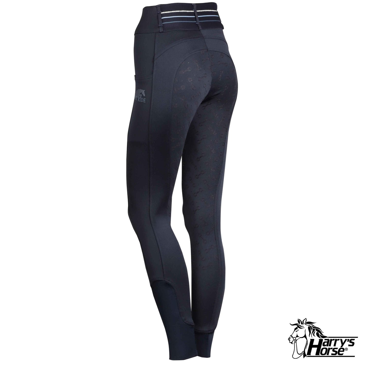 Rijbroek Equitights Just Ride Retro Full Grip