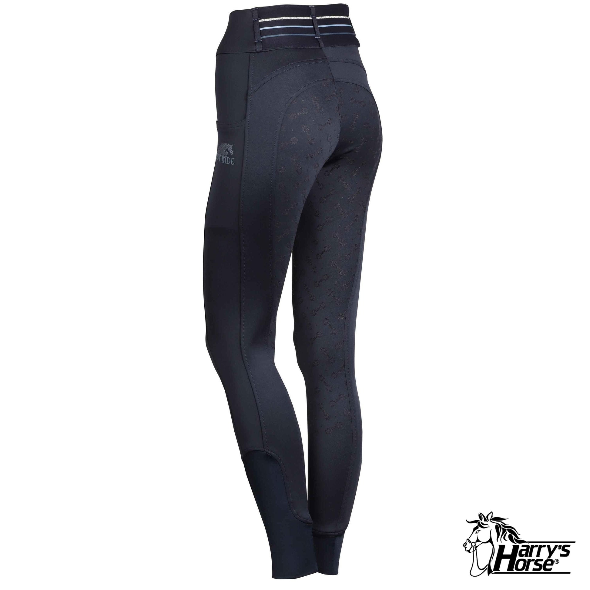 Rijbroek Equitights Just Ride Retro Full Grip