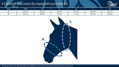 Vliegenmasker SkinFit met oren