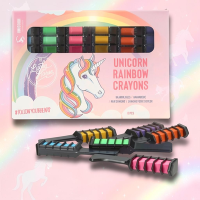 Unicorn regenboog kleurkrijt