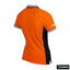 Achterkant van de Horka KNHS polo met oranje details