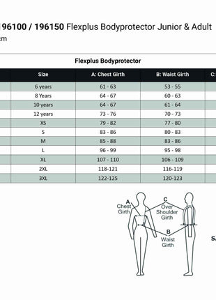 Flexplus bodyprotector junior