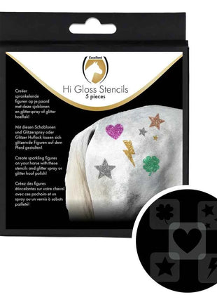 Hi Gloss Stencils 5 stuks
