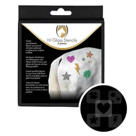 Hi Gloss Stencils 5 stuks